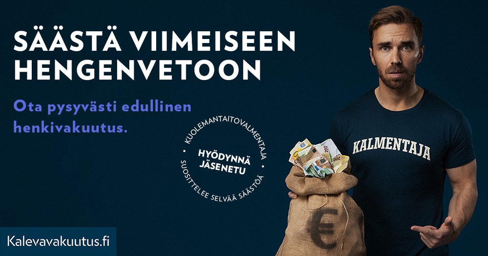 Kalevavakuutus banneri Kalevavakuutus banneri